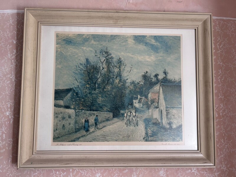 Camille Pissarro – La Diligence, route d'Ennery